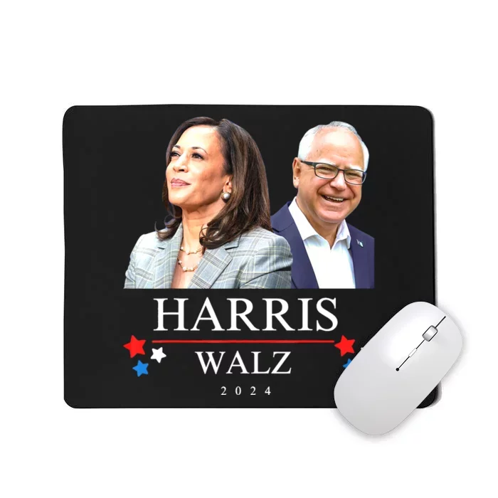 President Election Kamala Harris Tim Waltz Mousepad