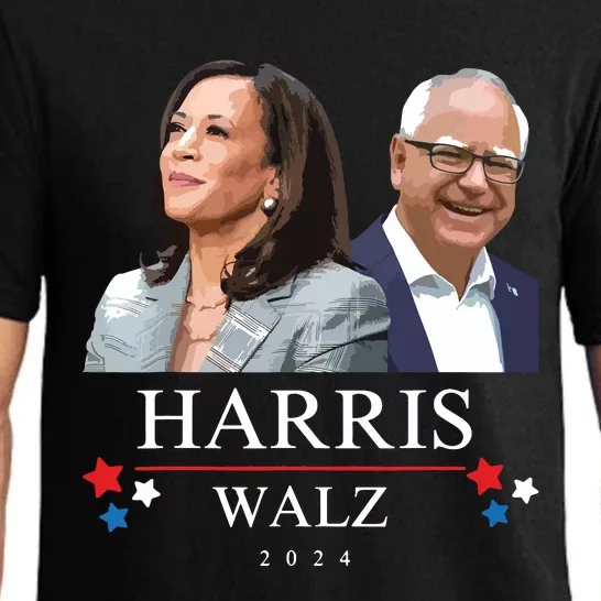 President Election Kamala Harris Tim Waltz Pajama Set