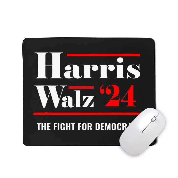 President Elect Kamala Harris & Tim Walz 2024 Mousepad