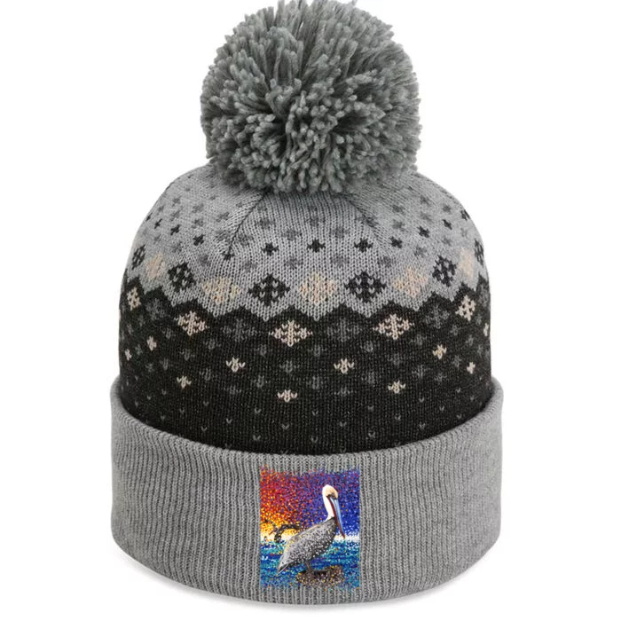 Pelican Pixels The Baniff Cuffed Pom Beanie