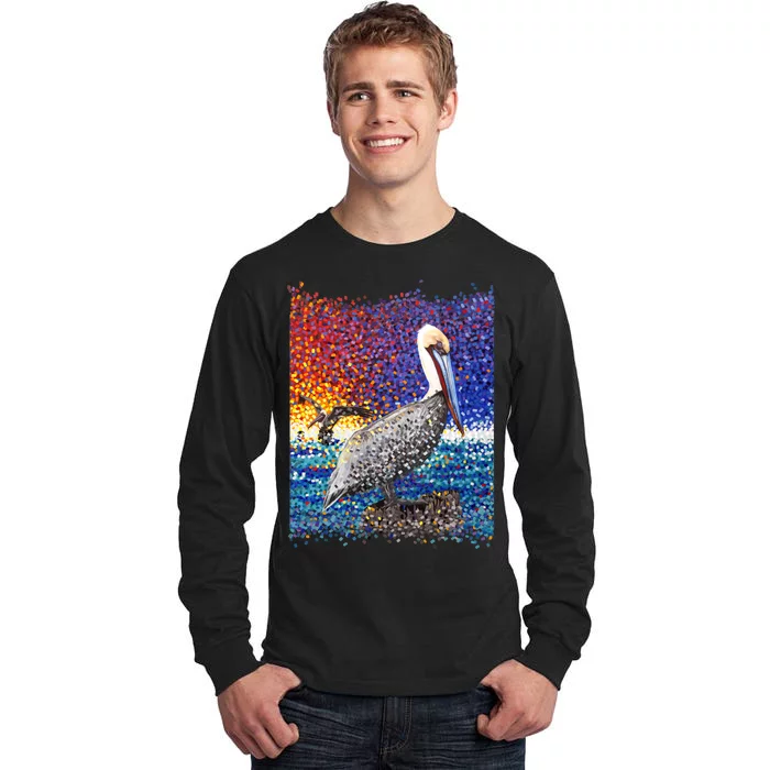 Pelican Pixels Tall Long Sleeve T-Shirt