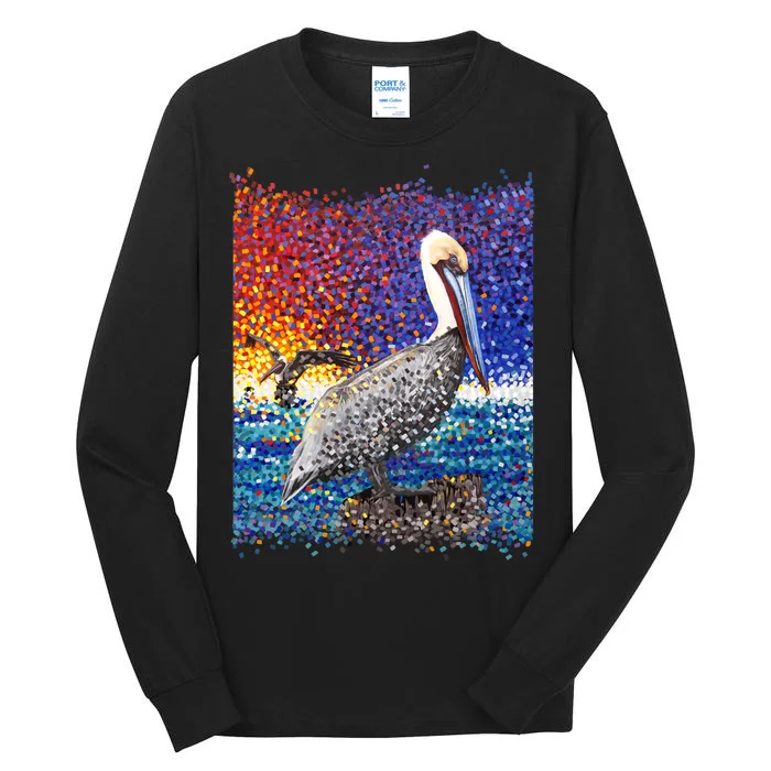 Pelican Pixels Tall Long Sleeve T-Shirt