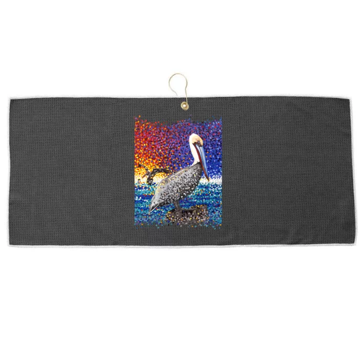 Pelican Pixels Large Microfiber Waffle Golf Towel