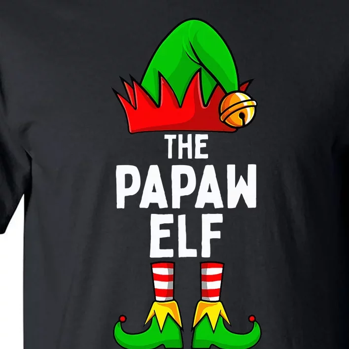 Papaw Elf Matching Family Christmas Tall T-Shirt