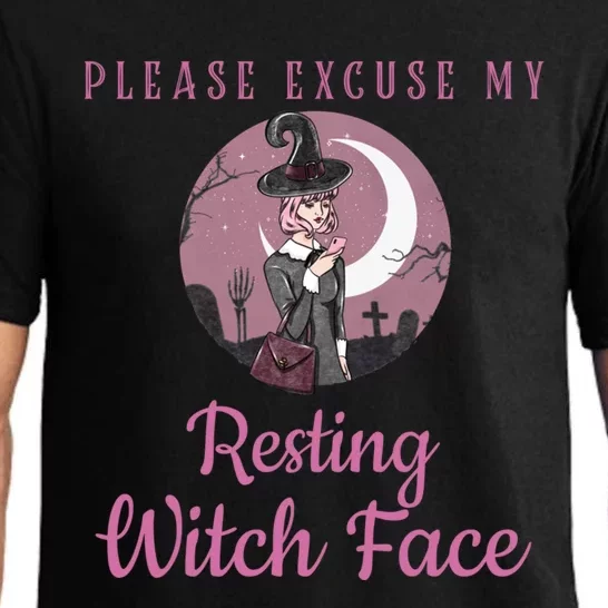 Please Excuse My Resting Witch Face Gift Pajama Set