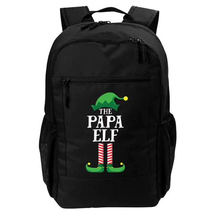 Papa Elf Matching Family Group Christmas Party Daily Commute Backpack