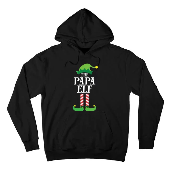 Papa Elf Matching Family Group Christmas Party Tall Hoodie