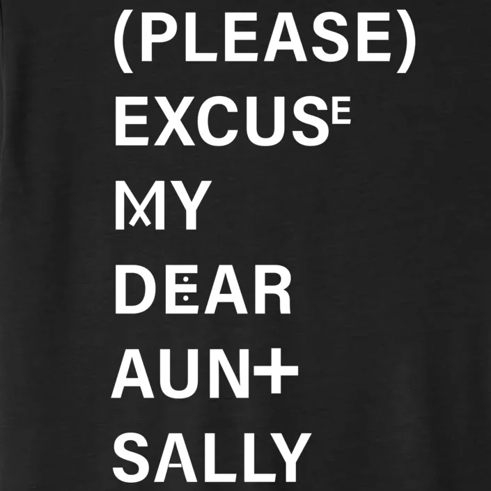 PEMDAS Please Excuse My Dear Aunt Sally ChromaSoft Performance T-Shirt