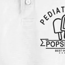 Pediatric Emergency Nurse Popsicle Funny ER ED Nurse Peds Rn Dry Zone Grid Performance Polo