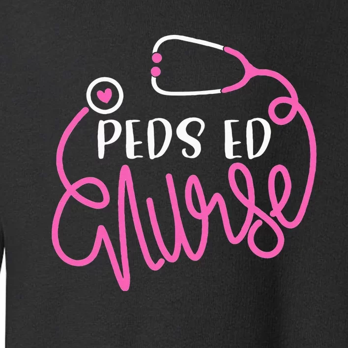 Peds ED Nurse RN ER Pediatric Emergency Nursing Department Toddler Sweatshirt