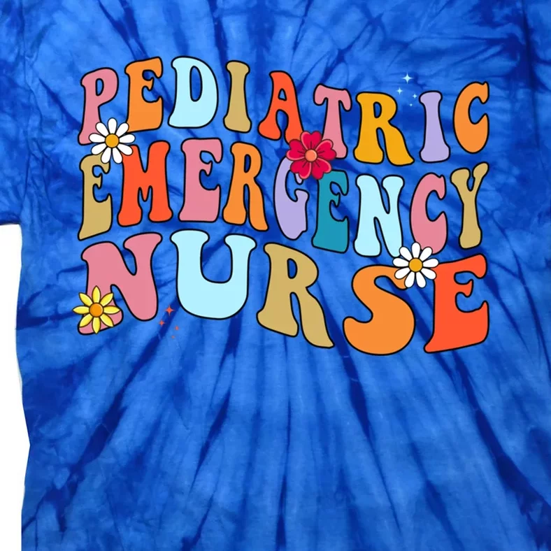 Pediatric Emergency Nurse Peds Emergency Nurse Graduation Gift Tie-Dye T-Shirt