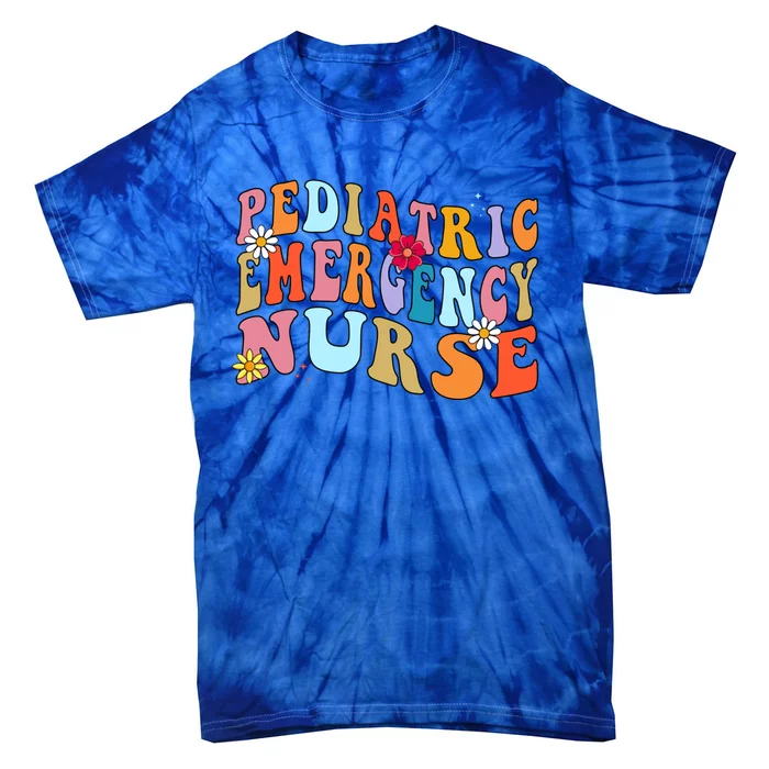 Pediatric Emergency Nurse Peds Emergency Nurse Graduation Gift Tie-Dye T-Shirt