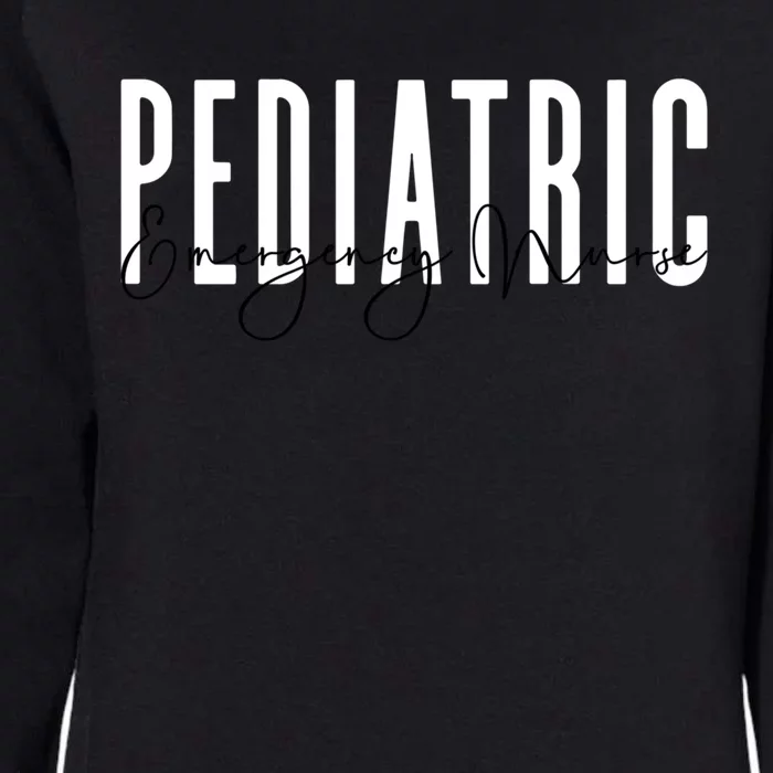 Pediatric Emergency Nursing Cute Pediatric Emergency Nurse Great Gift Womens California Wash Sweatshirt