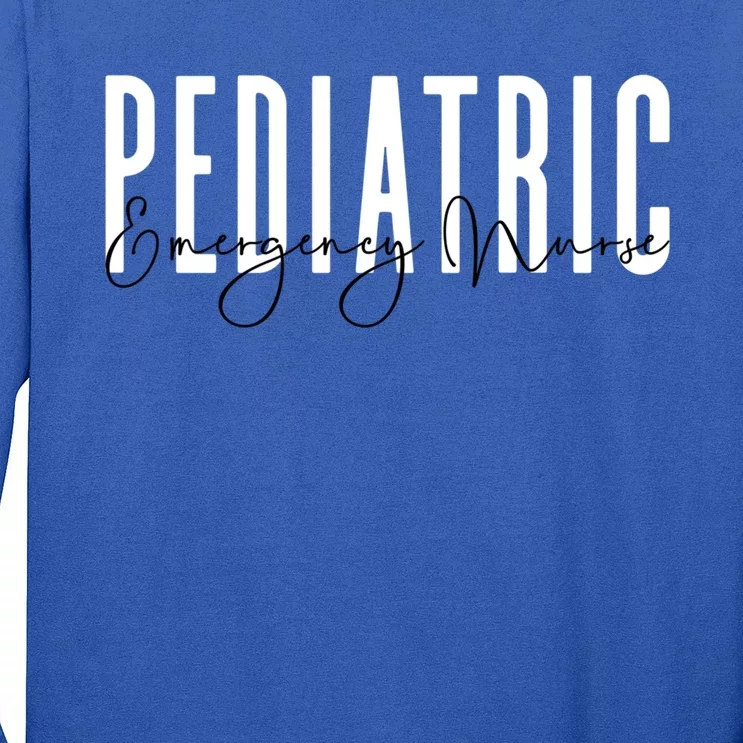 Pediatric Emergency Nursing Cute Pediatric Emergency Nurse Great Gift Long Sleeve Shirt