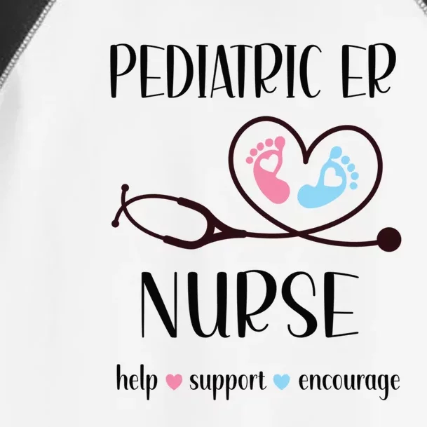 Pediatric Er Nurse Appreciation Pediatric Emergency Nurse Meaningful Gift Toddler Fine Jersey T-Shirt