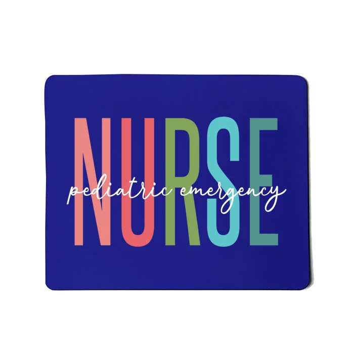 Pediatric Er Nurse Emergency Room Rn Nursing Appreciation Funny Gift Mousepad