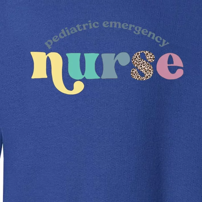 Pediatric Er Nurse Emergency Room Rn Nursing Appreciation Cool Gift Toddler Sweatshirt