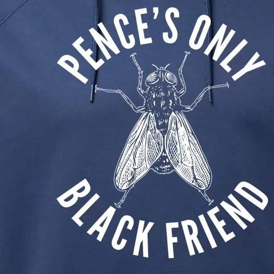 Pence's Only Black Friend Mike Pence Debate Fly Performance Fleece Hoodie