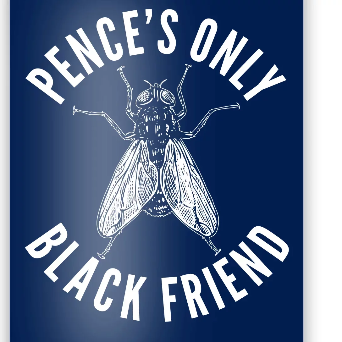 Pence's Only Black Friend Mike Pence Debate Fly Poster