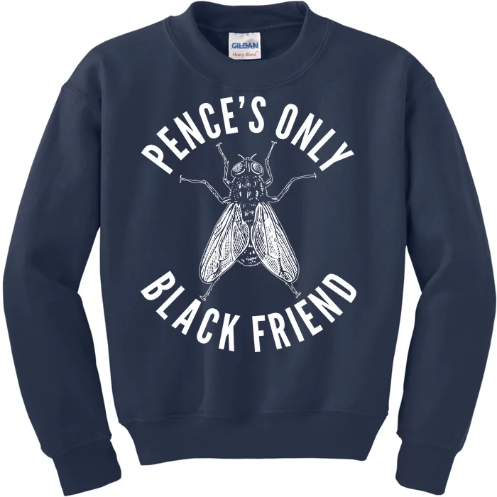 Pence's Only Black Friend Mike Pence Debate Fly Kids Sweatshirt