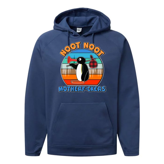 Pengu Noot Noot MotherF*ckers Performance Fleece Hoodie