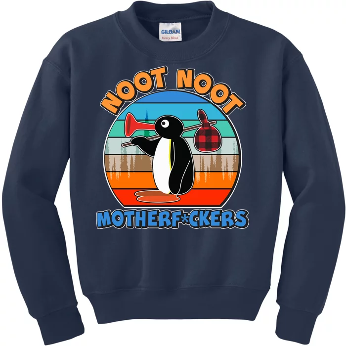 Pengu Noot Noot MotherF*ckers Kids Sweatshirt