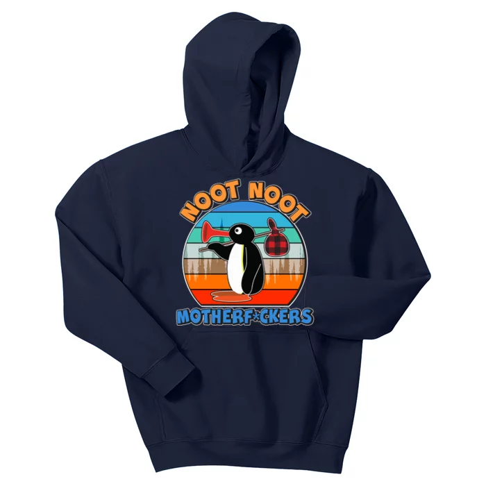 Pengu Noot Noot MotherF*ckers Kids Hoodie