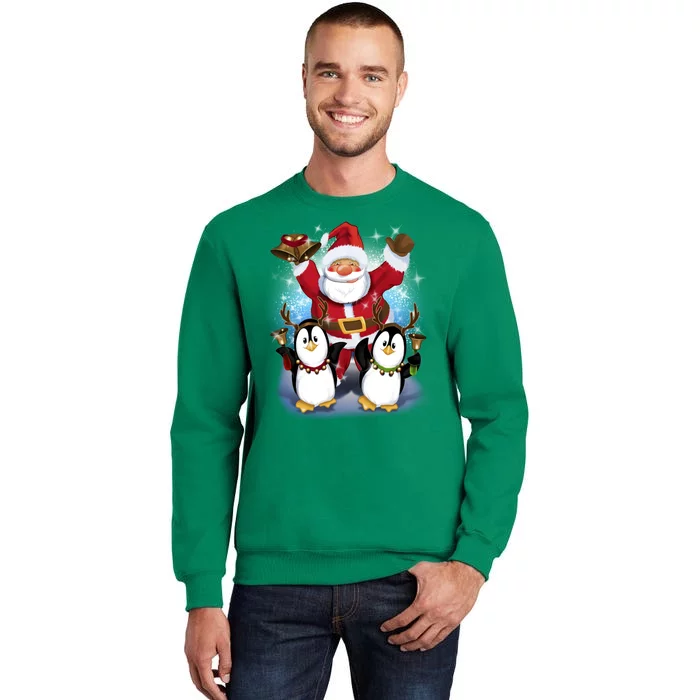 Penguin Dance With Santa Sweatshirt