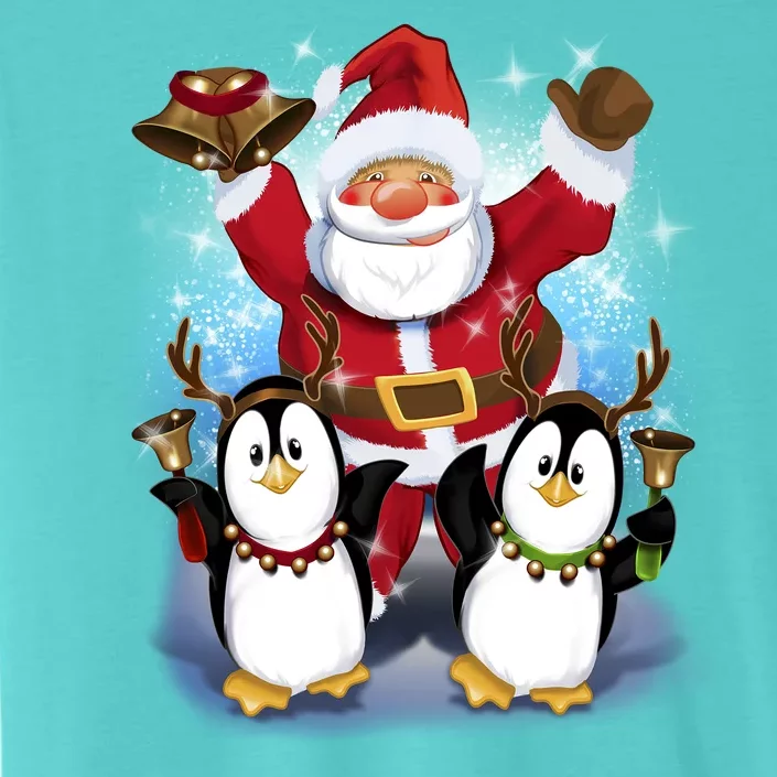 Penguin Dance With Santa ChromaSoft Performance T-Shirt