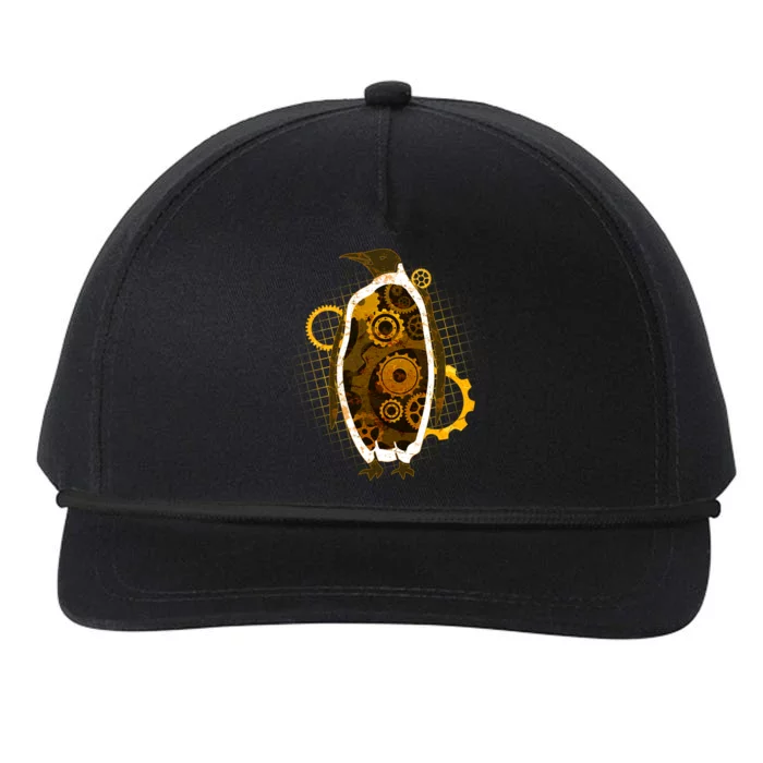 Penguin Gears Snapback Five-Panel Rope Hat