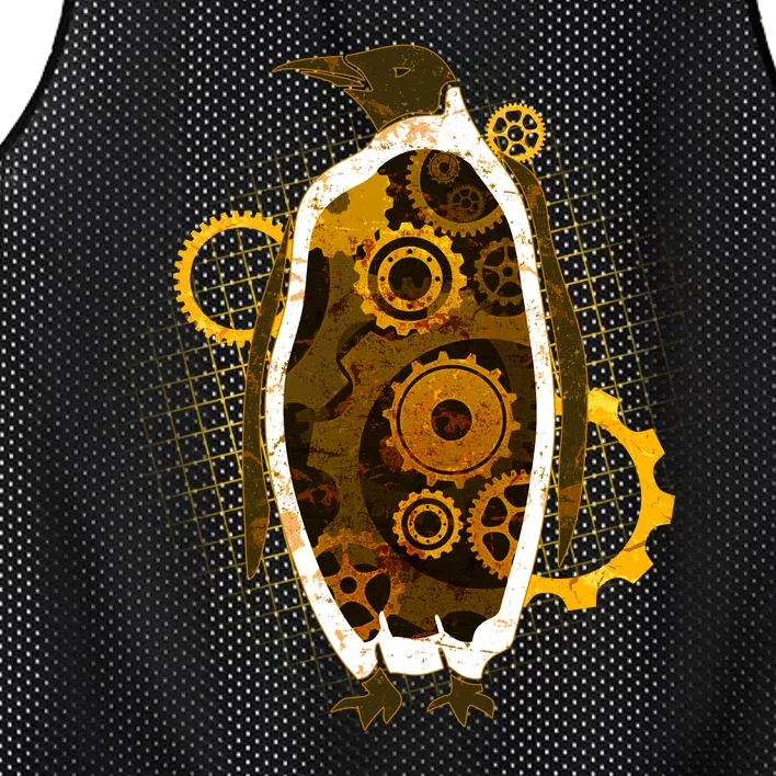 Penguin Gears Mesh Reversible Basketball Jersey Tank