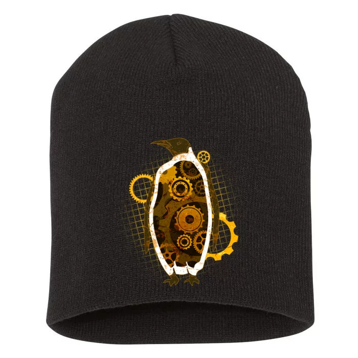 Penguin Gears Short Acrylic Beanie