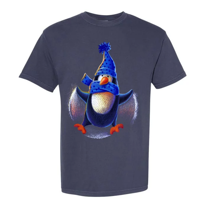 Penguin Snow Angel Garment-Dyed Heavyweight T-Shirt