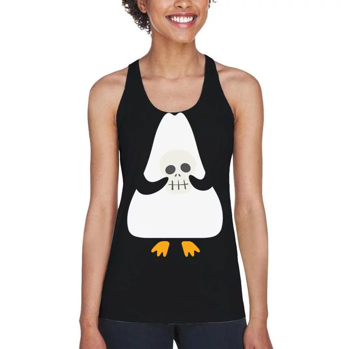 Penguin Tuxedo Costume Women's Racerback Tank