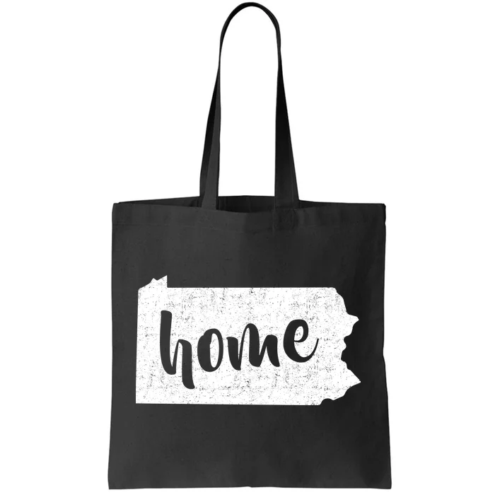 Pennsylvania Home State Tote Bag