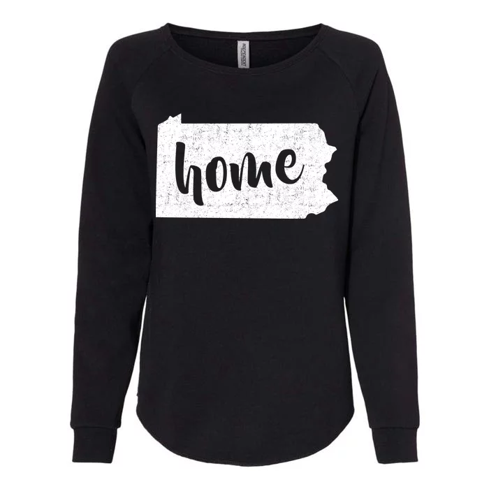 Pennsylvania Home State Womens California Wash Sweatshirt