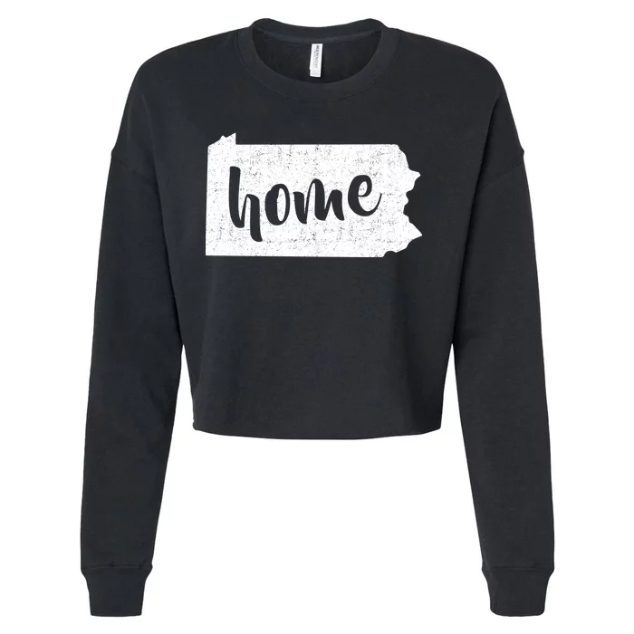 Pennsylvania Home State Cropped Pullover Crew