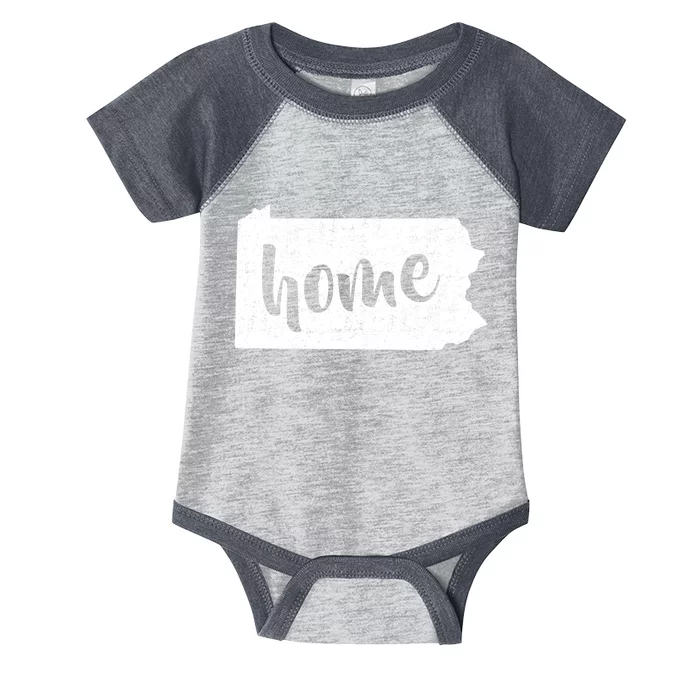 Pennsylvania Home State Infant Baby Jersey Bodysuit