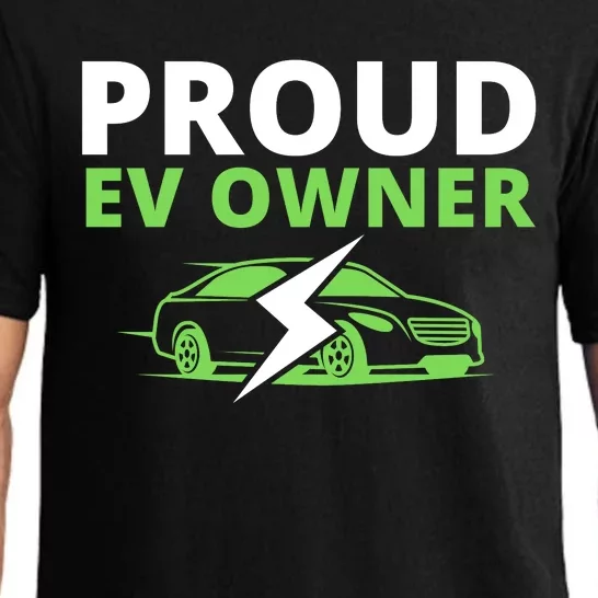 Proud EV Owner, I Love ECars, Drive EVs, Funny Electric Car Pajama Set