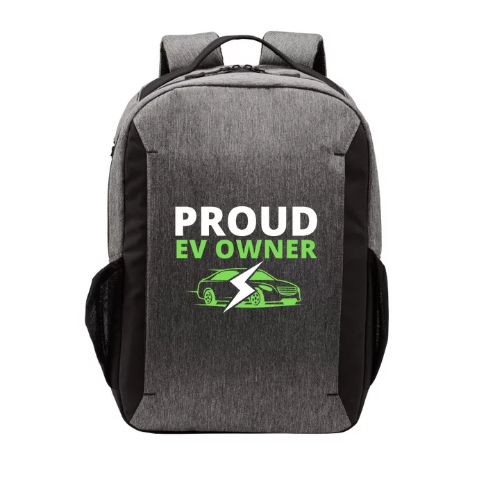 Proud EV Owner, I Love ECars, Drive EVs, Funny Electric Car Vector Backpack