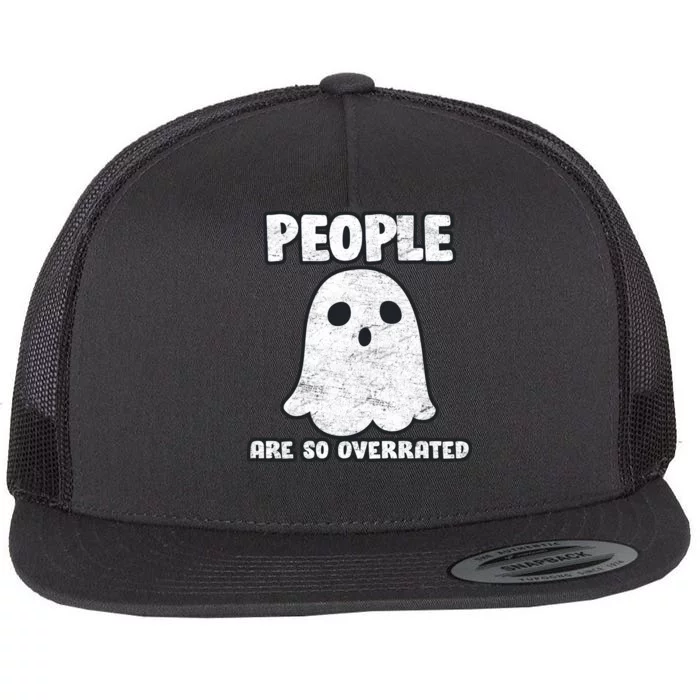 People Are So Overrated Flat Bill Trucker Hat