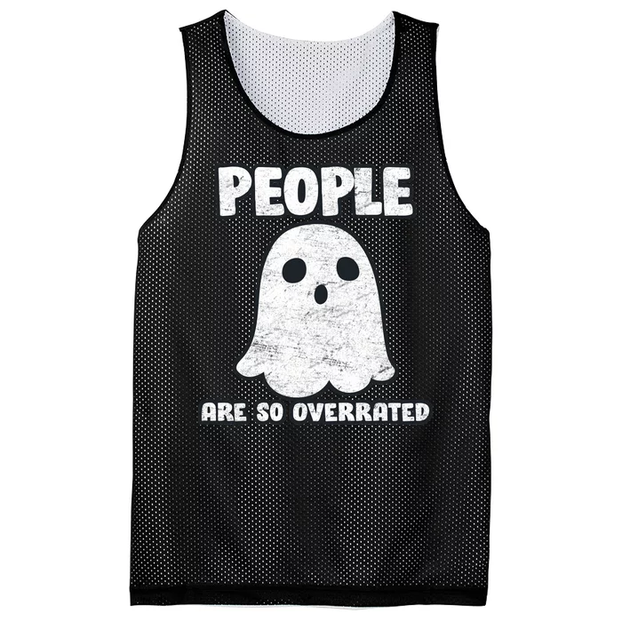 People Are So Overrated Mesh Reversible Basketball Jersey Tank