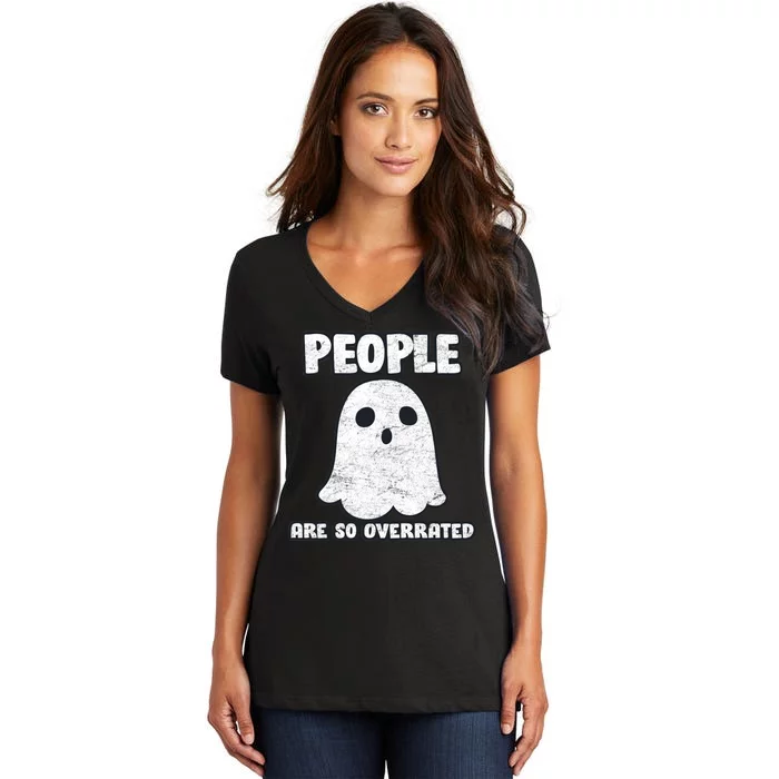 People Are So Overrated Women's V-Neck T-Shirt