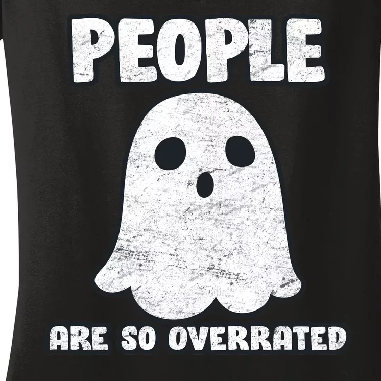 People Are So Overrated Women's V-Neck T-Shirt