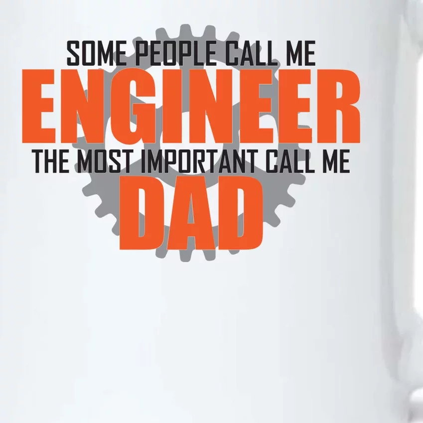 People Call Me Engineer Dad Black Color Changing Mug