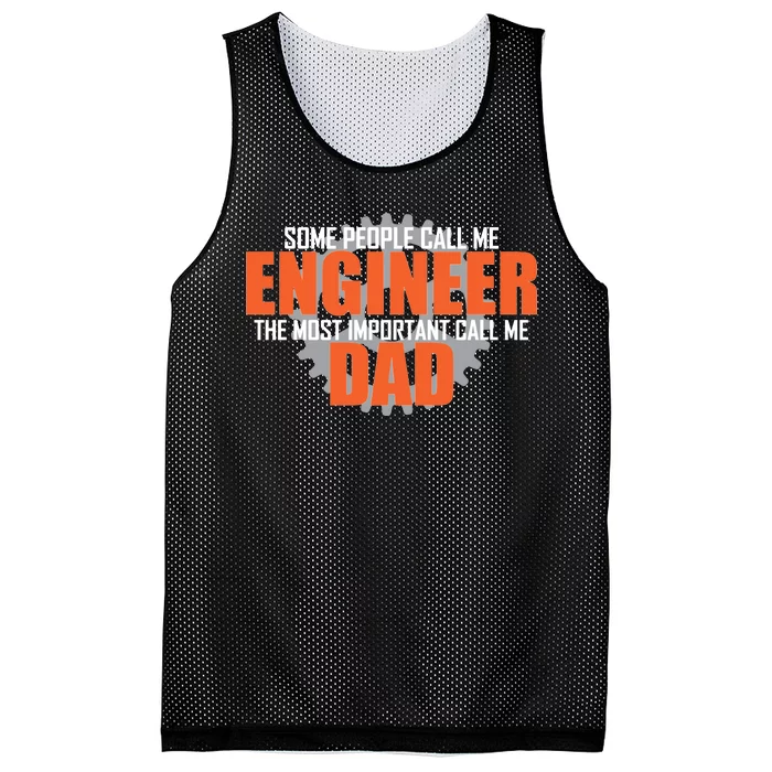 People Call Me Engineer Dad Mesh Reversible Basketball Jersey Tank