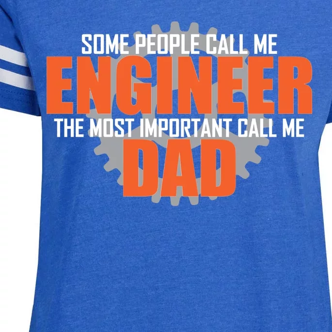 People Call Me Engineer Dad Enza Ladies Jersey Football T-Shirt