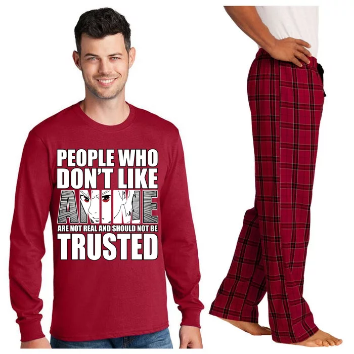 People Who Don't Like Anime Long Sleeve Pajama Set