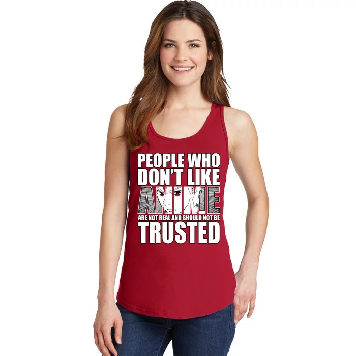 People Who Don't Like Anime Ladies Essential Tank