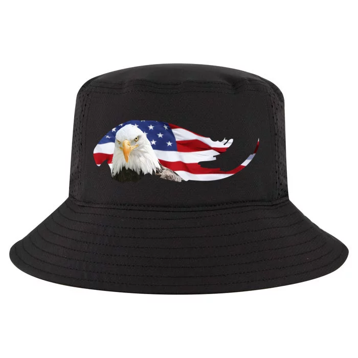 Patriotic Eagle Cool Comfort Performance Bucket Hat